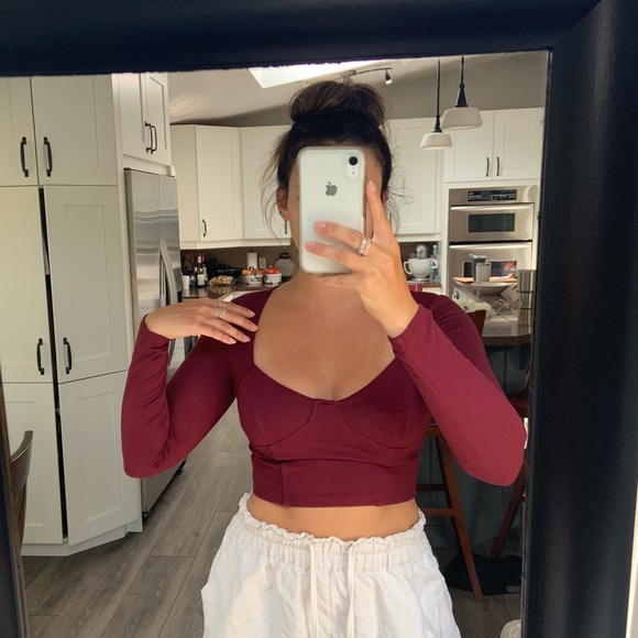 Garage Cropped Long Sleeve - Picture 1 of 3